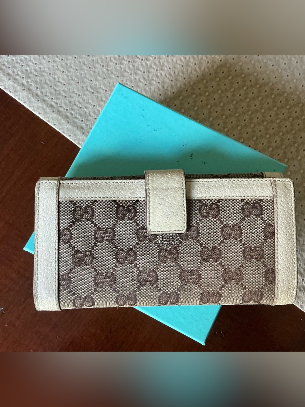 Gucci Monogram GG Long Continental Wallet Leather & Canvas - Picture 5 of 16